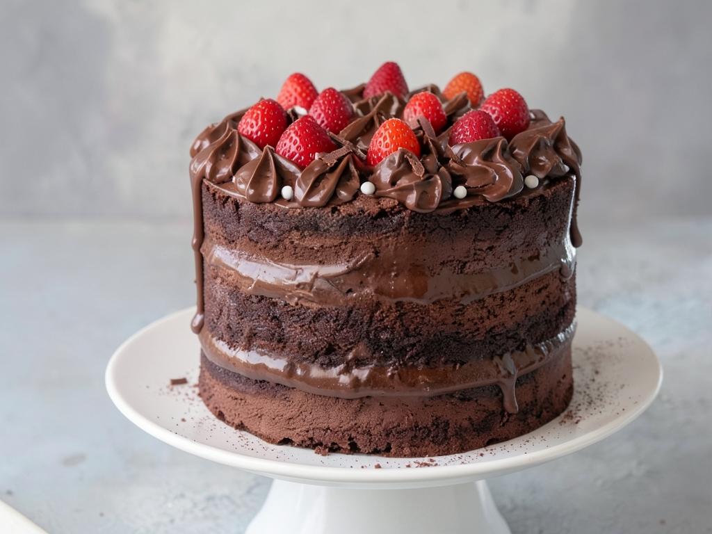 Çikolatalı Naked Cake