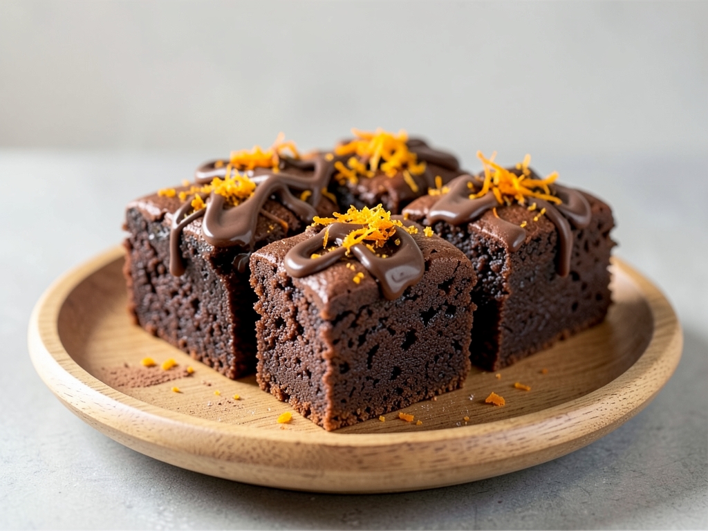 Portakallı Browni Kurabiye