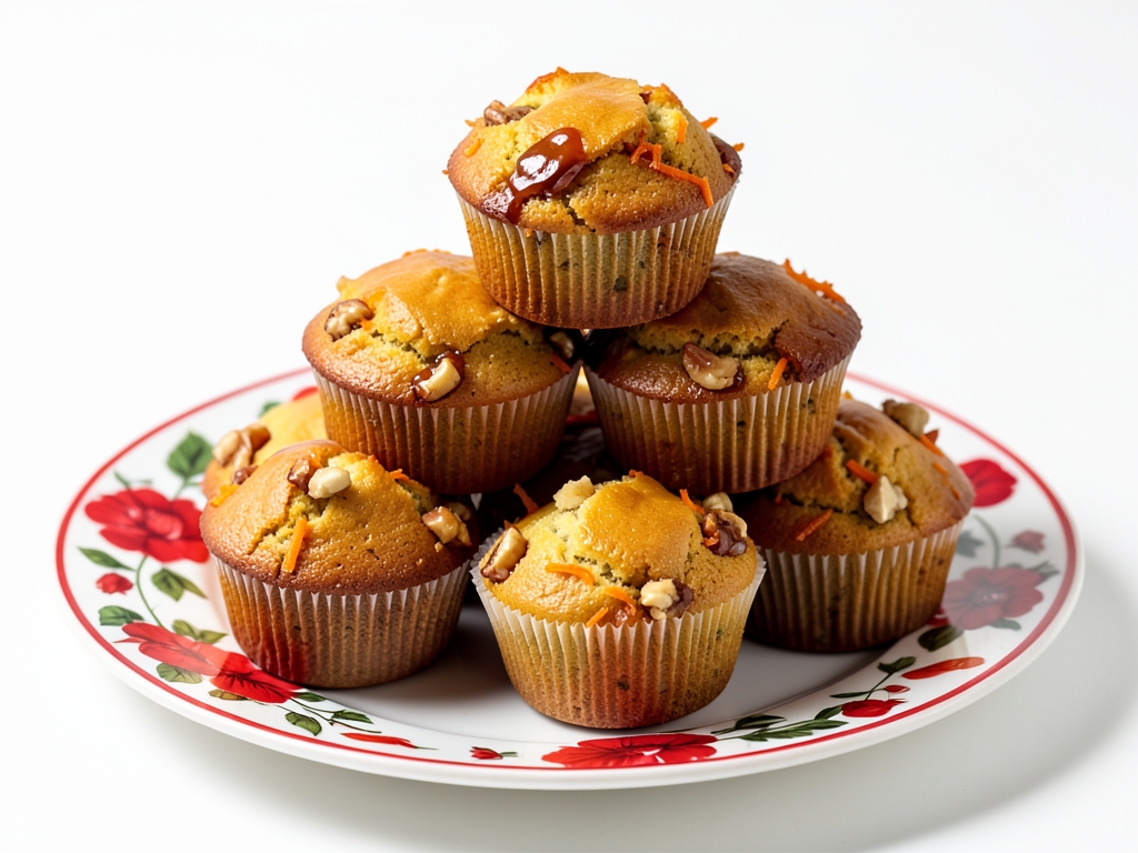 Airfryer’da Havuçlu Cevizli Muffin Kek tarifi nasıl yapılır