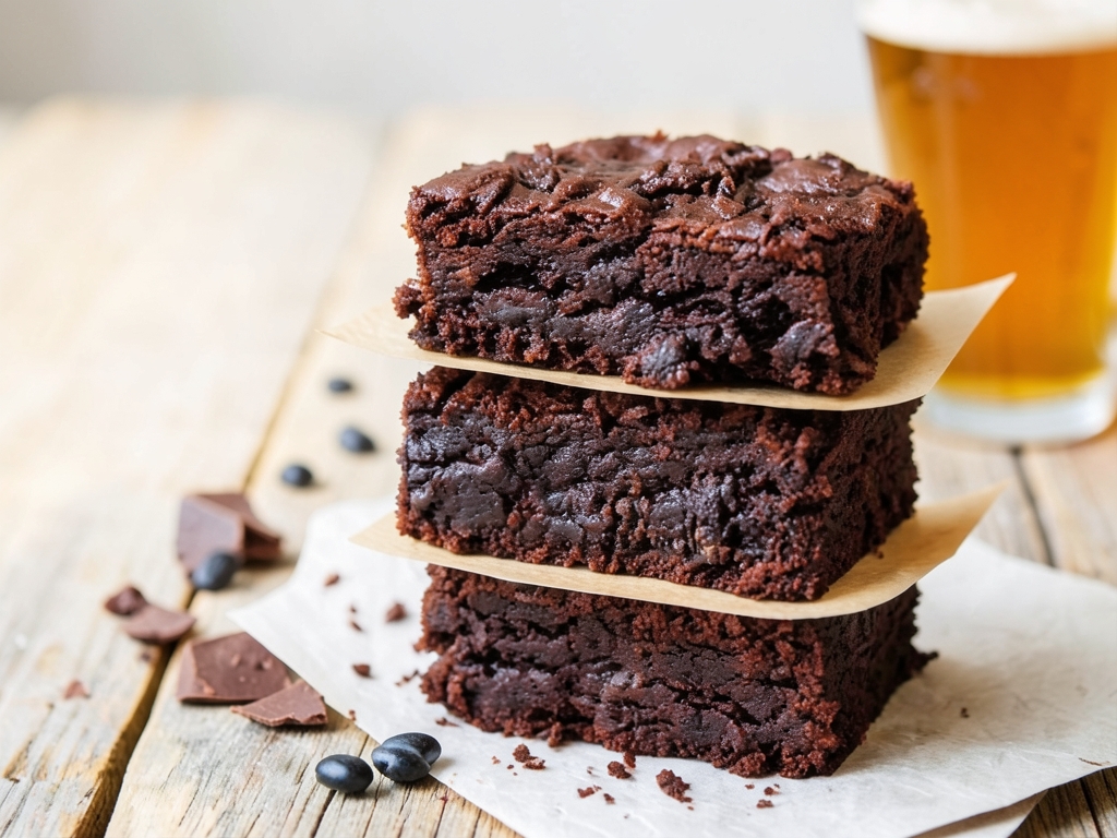 Bitter Çikolatalı Brownie