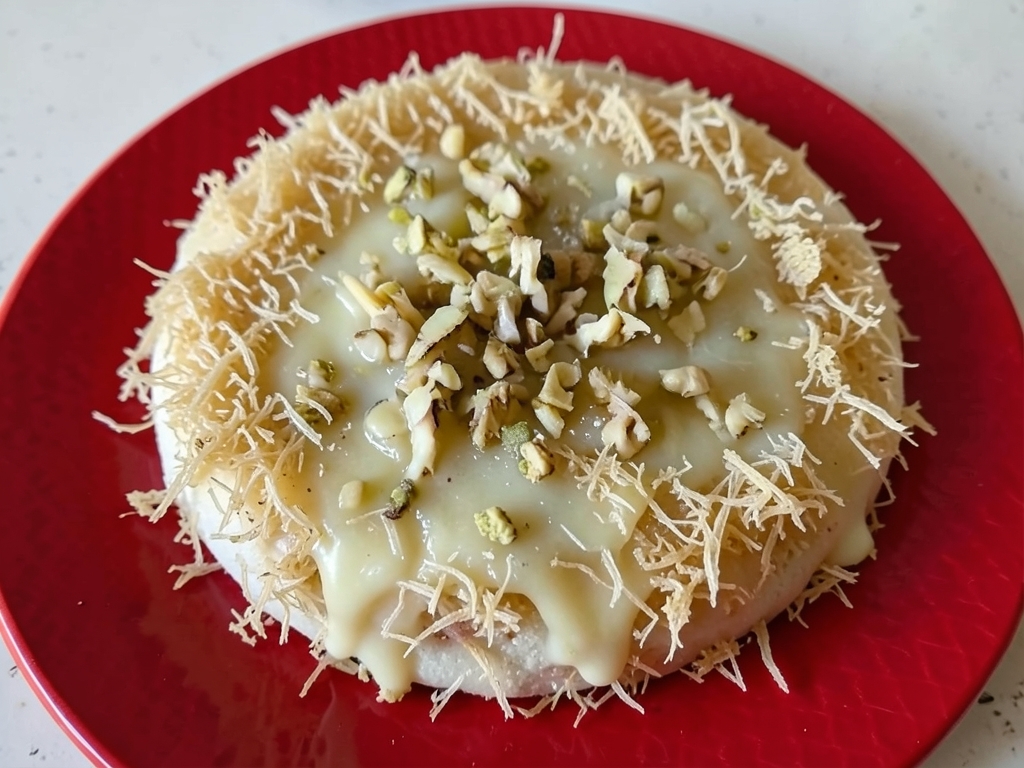 10 Dakikada Peynirli İrmik Tatlısı