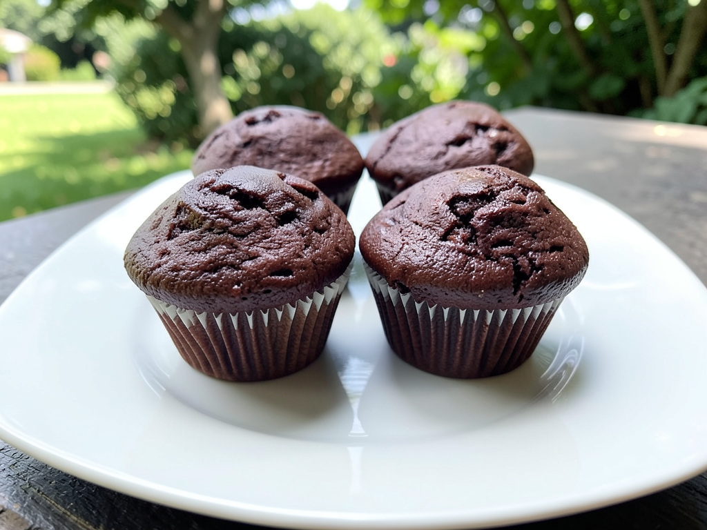 Çikolatalı Muffin (Kakaolu Kağıt Kek)