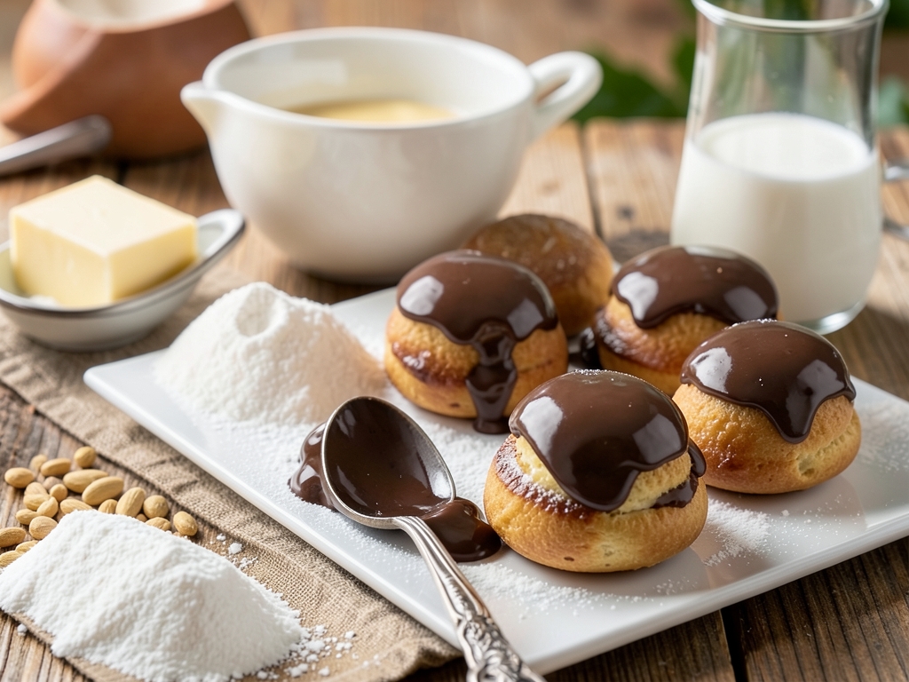 Çıtır Profiterol Topları