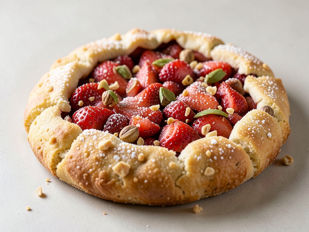 Çilekli Galette (videolu)