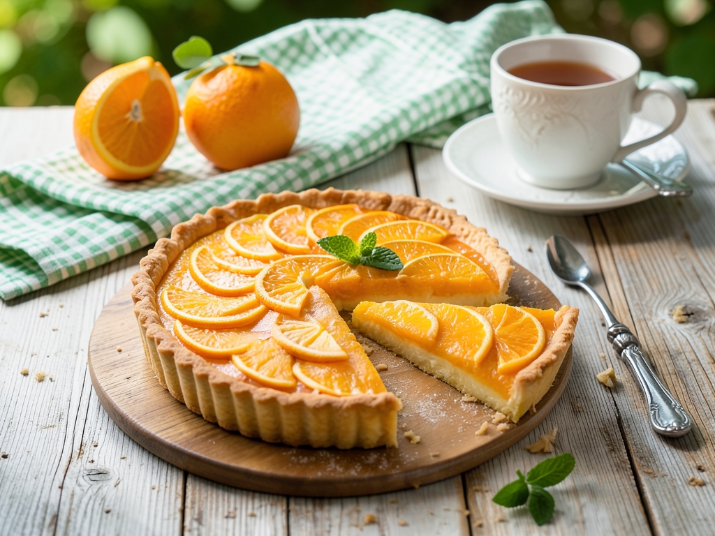 Portakallı Tart