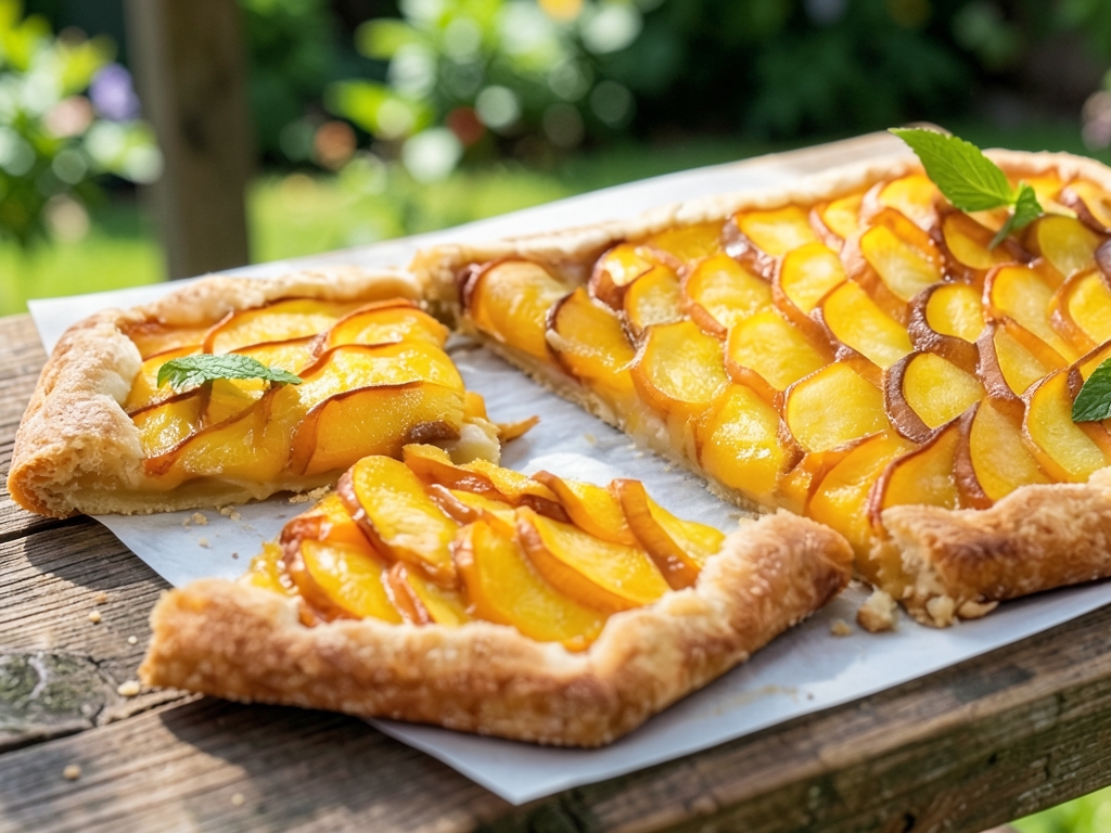 Şeftalili Tart (videolu)