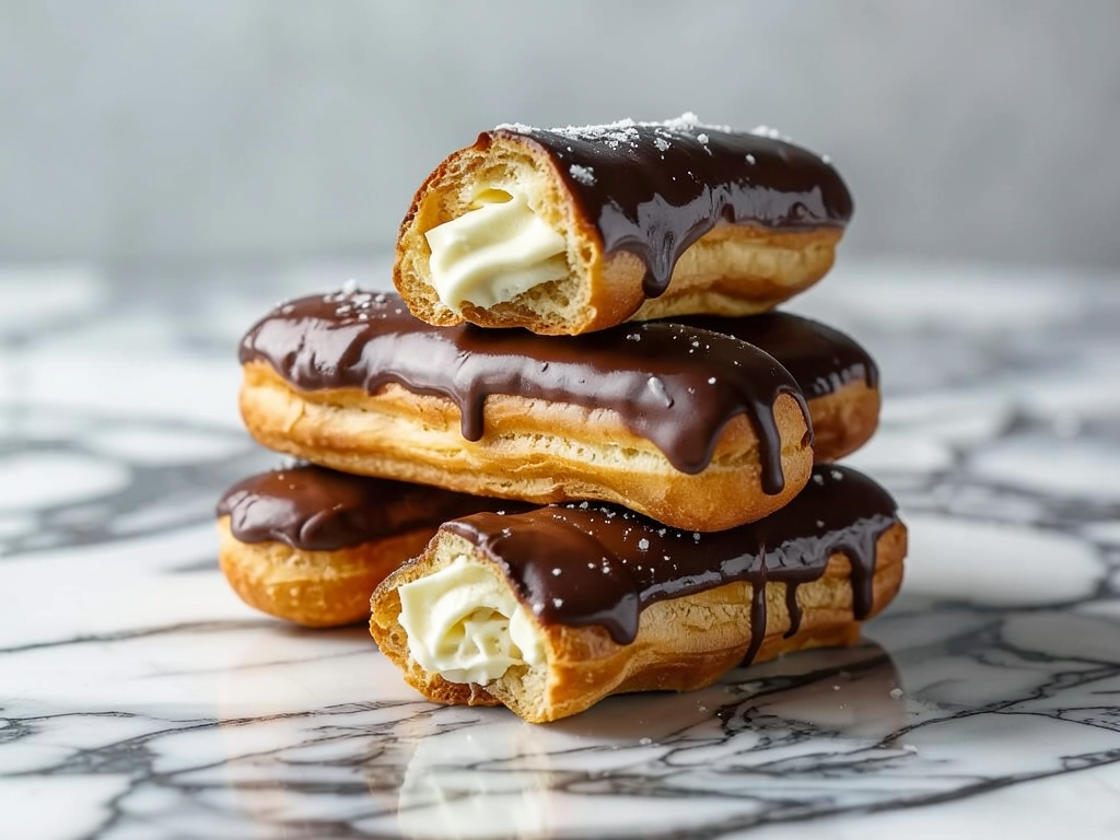 Çikolatalı Ekler (Eclair)
