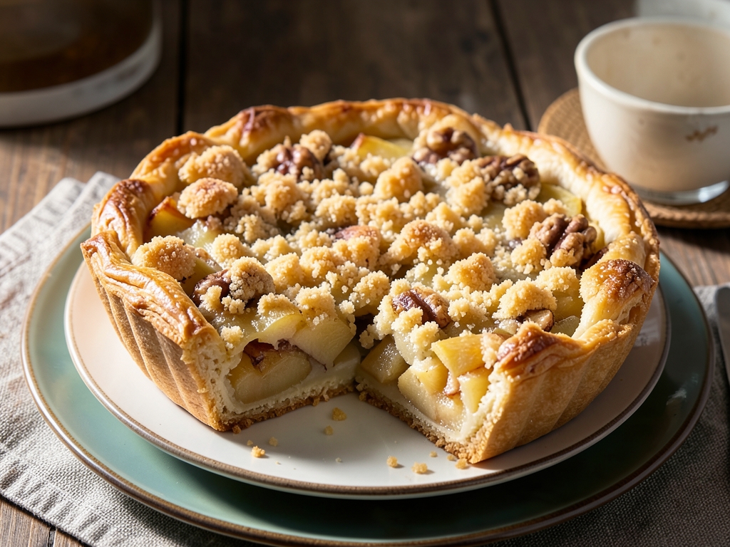 Kek Kıvamında Elmalı Tart