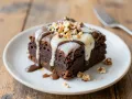 Fındık Aromalı Çikolata Soslu Browni