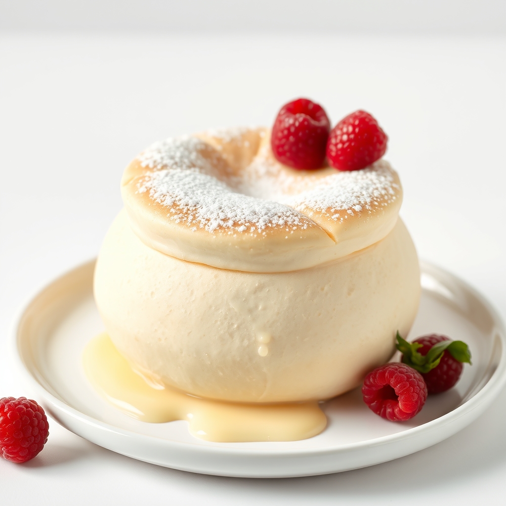 Beyaz Çikolatalı Sufle