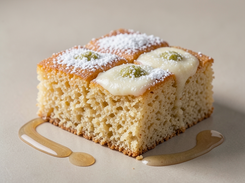 Tart Kalıbında Revani Tatlısı