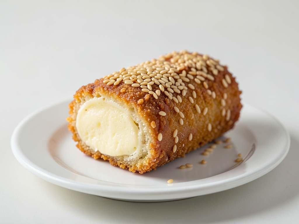 3 Malzemeli Susamlı Krokan