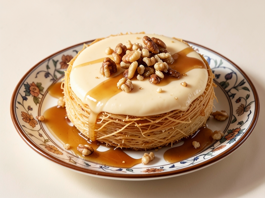 Kadayıflı Muhallebi (Damla Sakızlı)