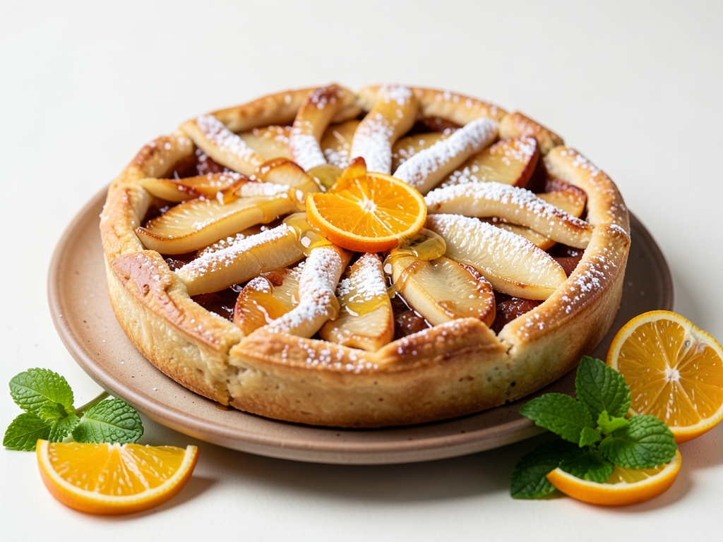 Elmalı Portakallı Tart tarifi nasıl yapılır