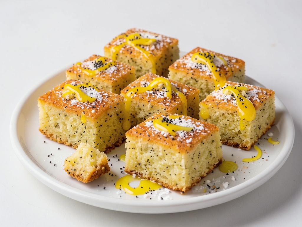 Haşhaşlı Limonlu Revani