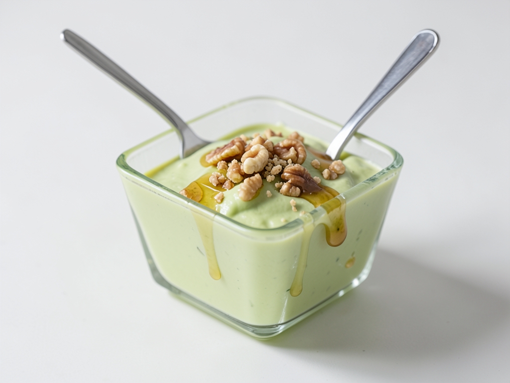 Avokado Tatlısı (Çok Hafif Ve Lezzetli)