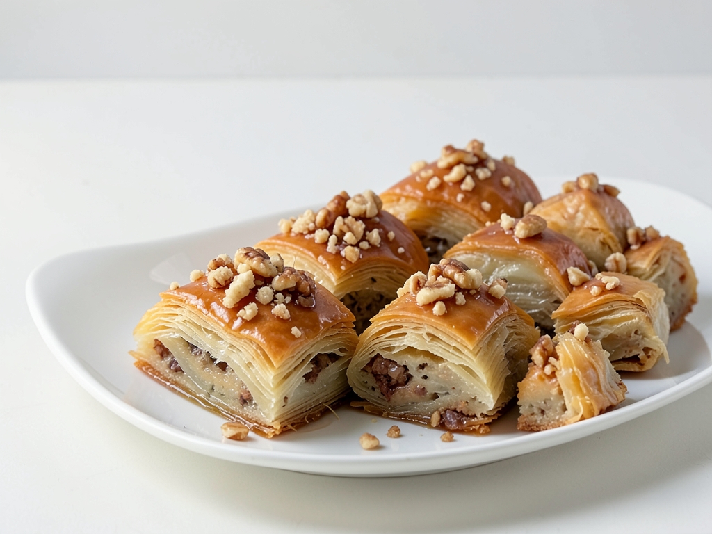 Ev Yapımı Cevizli Büzme Baklava