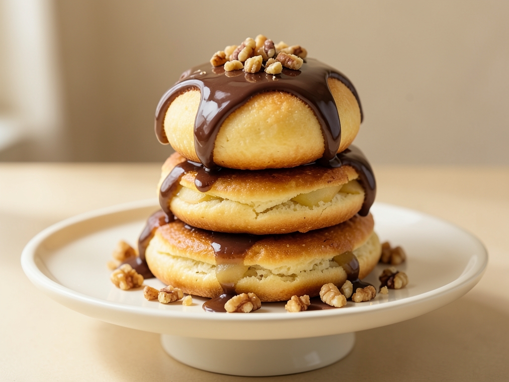 Elmalı Profiterol (Çocukluk Tatlımız)