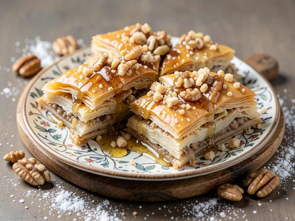 Cevizli Nefis Ev Baklavası