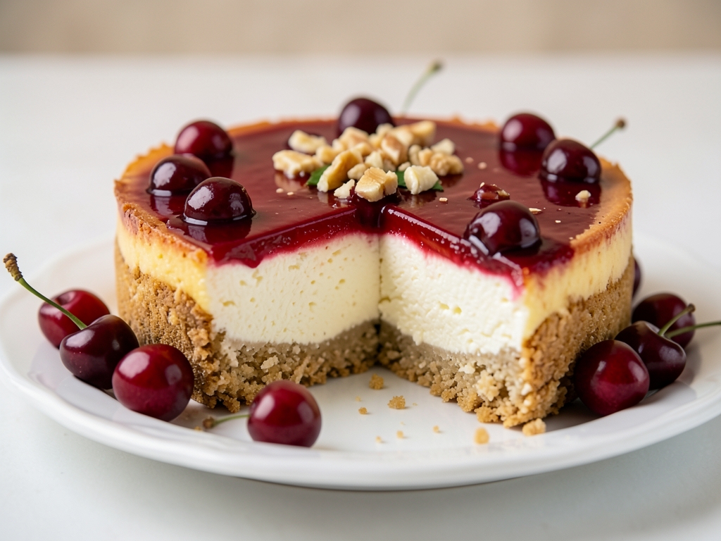 Vişneli Cheesecake