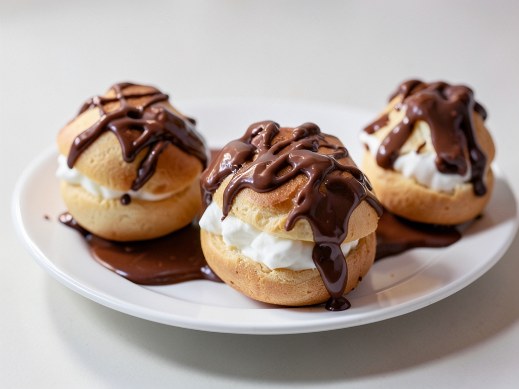 Buzluğa Atılan Profiterol