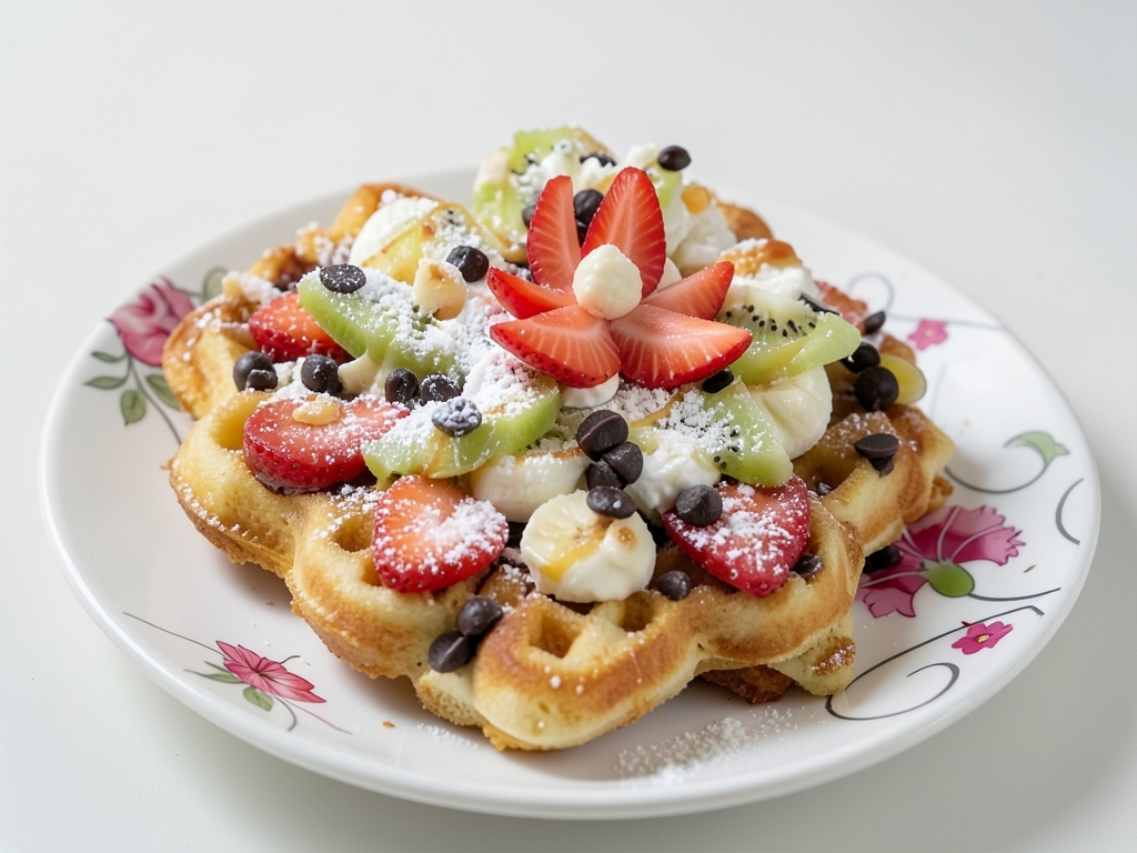 Bol Malzemeli Waffle