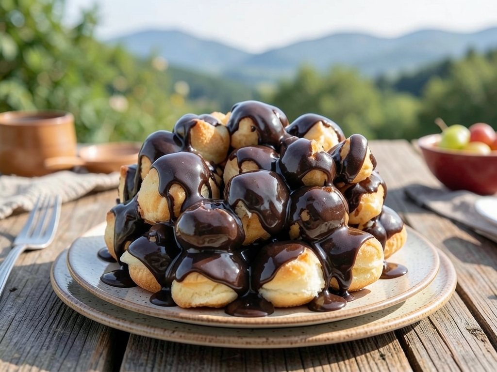 Teremyağlı Profiterol